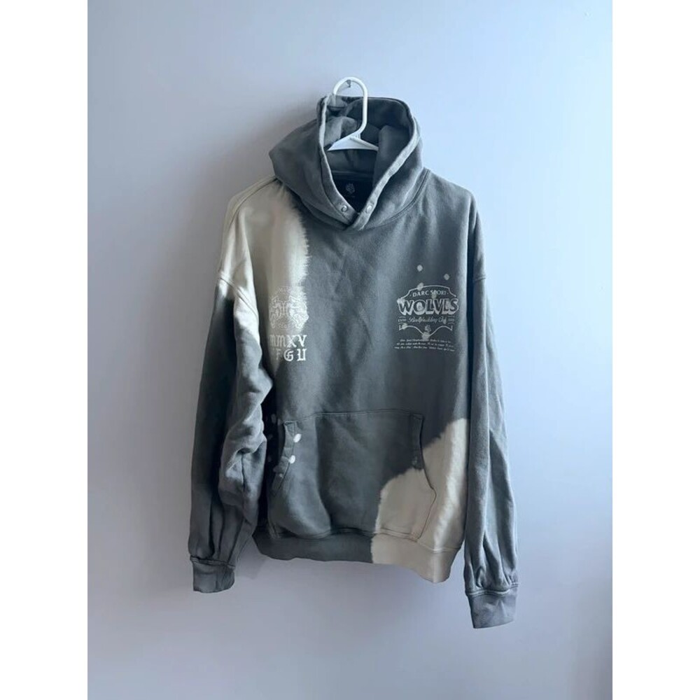 Darc Sport Wolves Limited Edition Bleach Wash Hoodie (886/1000),